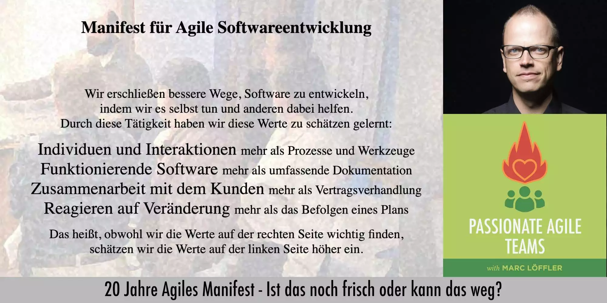 Manifest für agile Softwareentwicklung