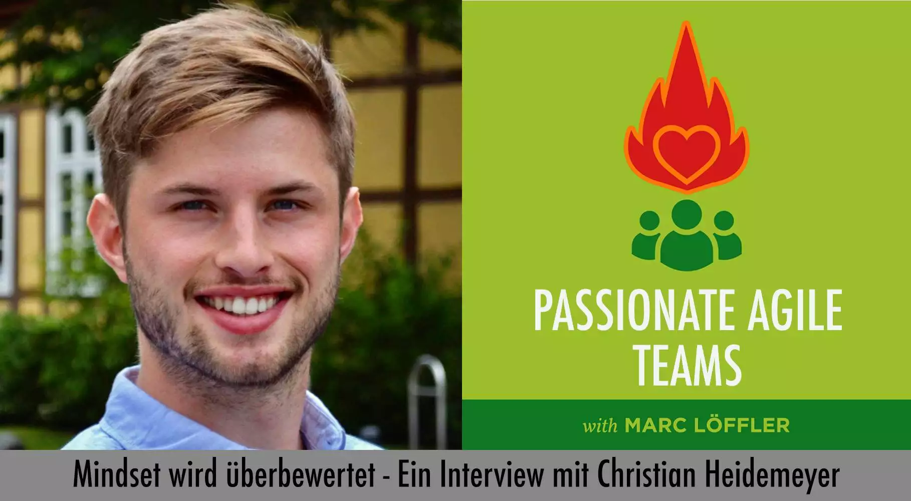 Foto von Christian Heidemeyer und Podcast-Titel: Mindest wird überbewertet